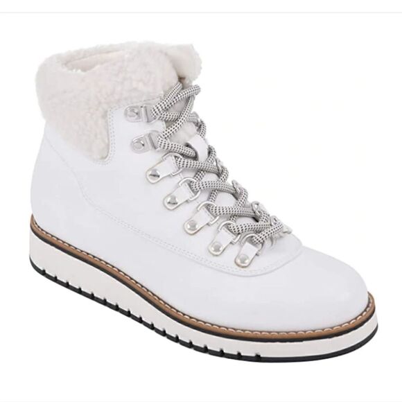 Cliffs-White Mountain hiker ankle lace up booties white women’s size 8 NWT - Picture 1 of 1